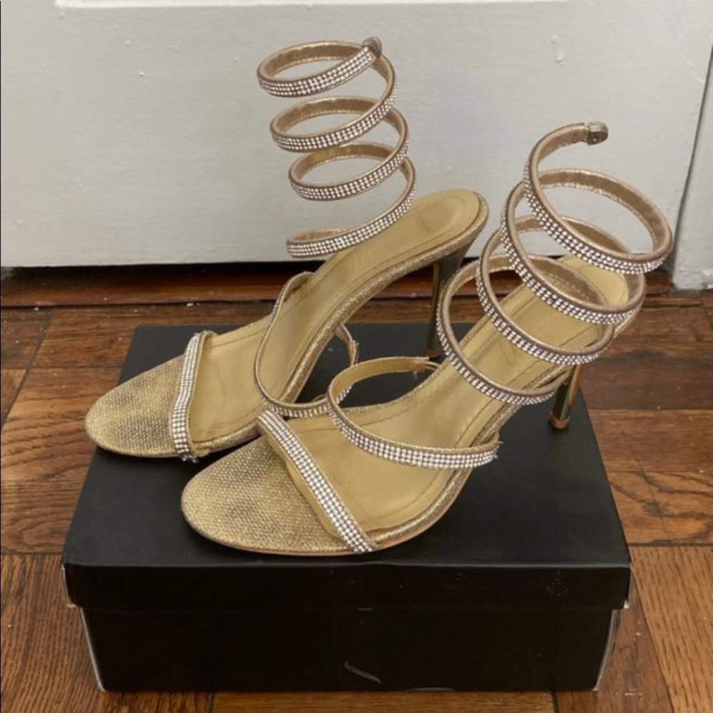 So Me Size 7.5 Rhinestone Heels